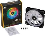 LL120 RGB 120mm Dual Light Loop RGB LED PWM Fan — Single Pack - Image 2