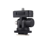 Cold Shoe Tripod Mount Adapter for Camera, Microphone, Video Light - Image 2