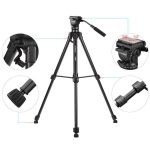 Yunteng VCT880 Tripod for Smartphone & DSLR Camera - Image 3